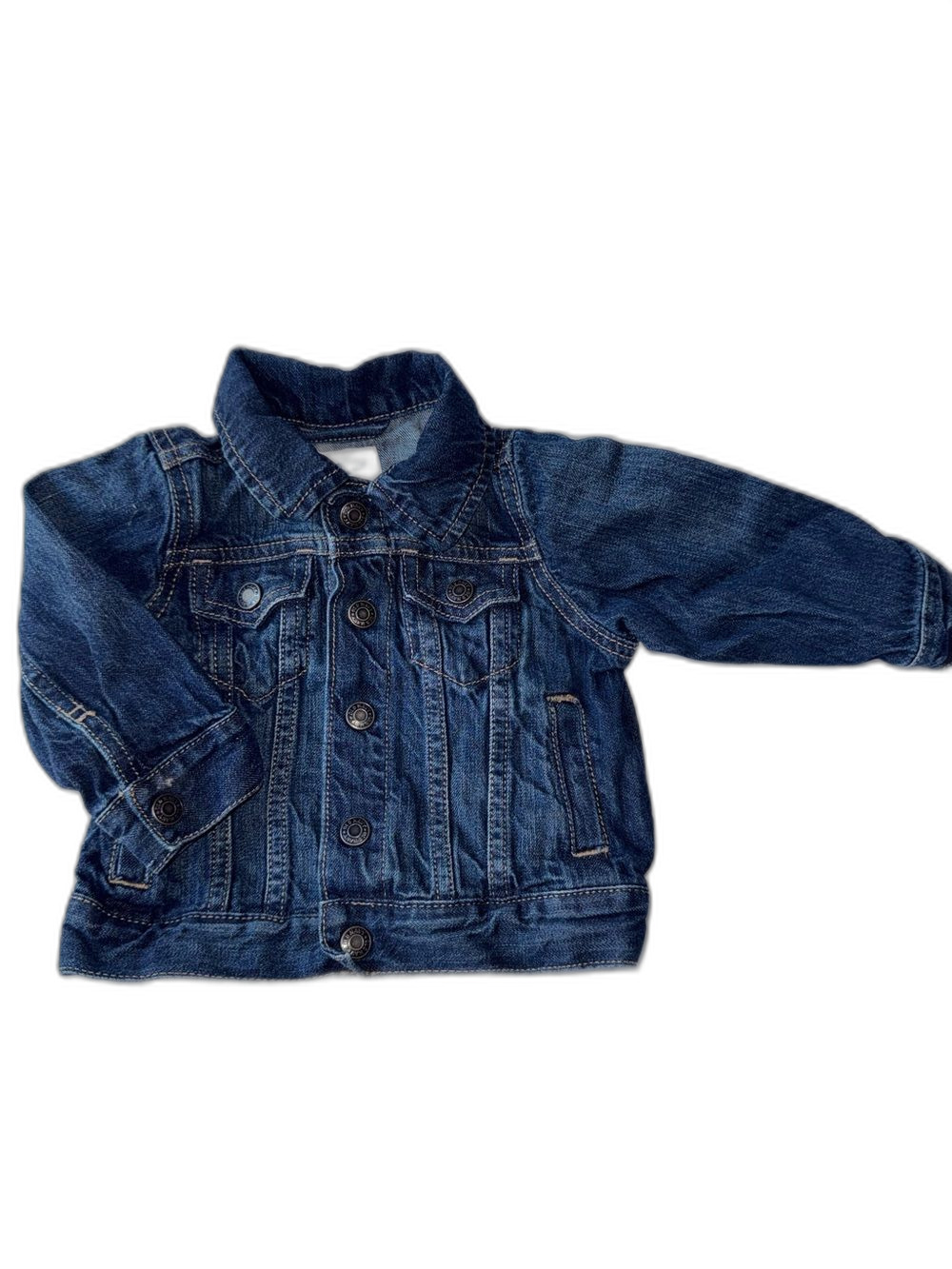 Old Navy Baby 12-18M Dark Blue Denim Jacket !